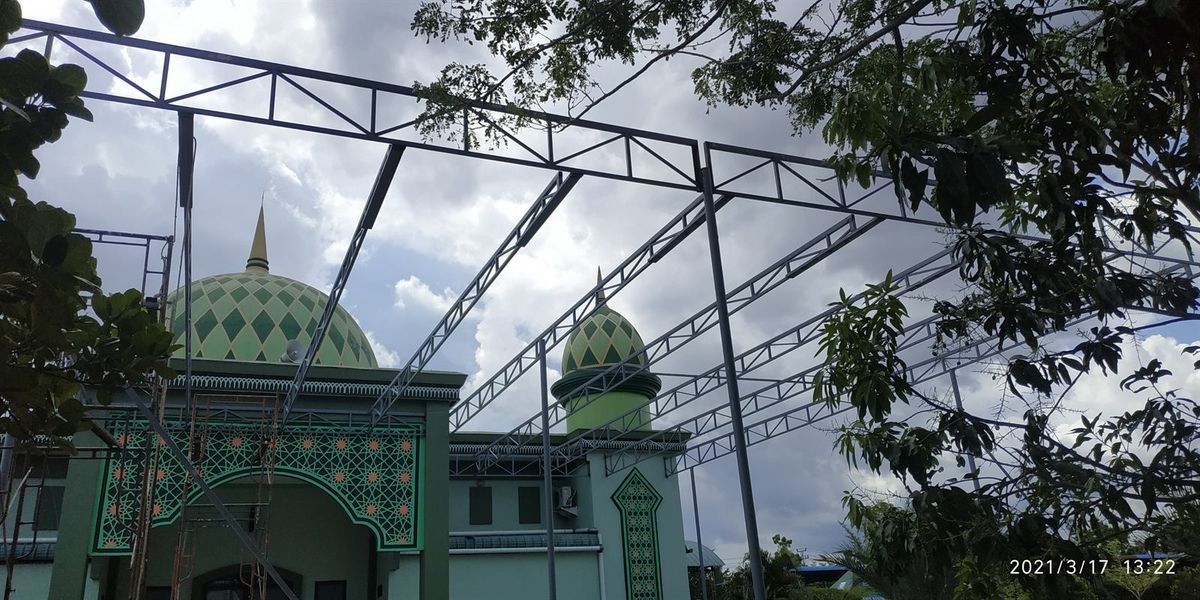 kanopi makodam - Dokumentasi Proyek